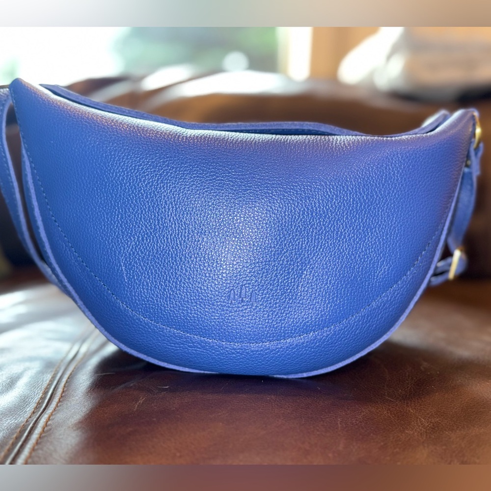 Portland Leather Large Koala In Molino Blue
